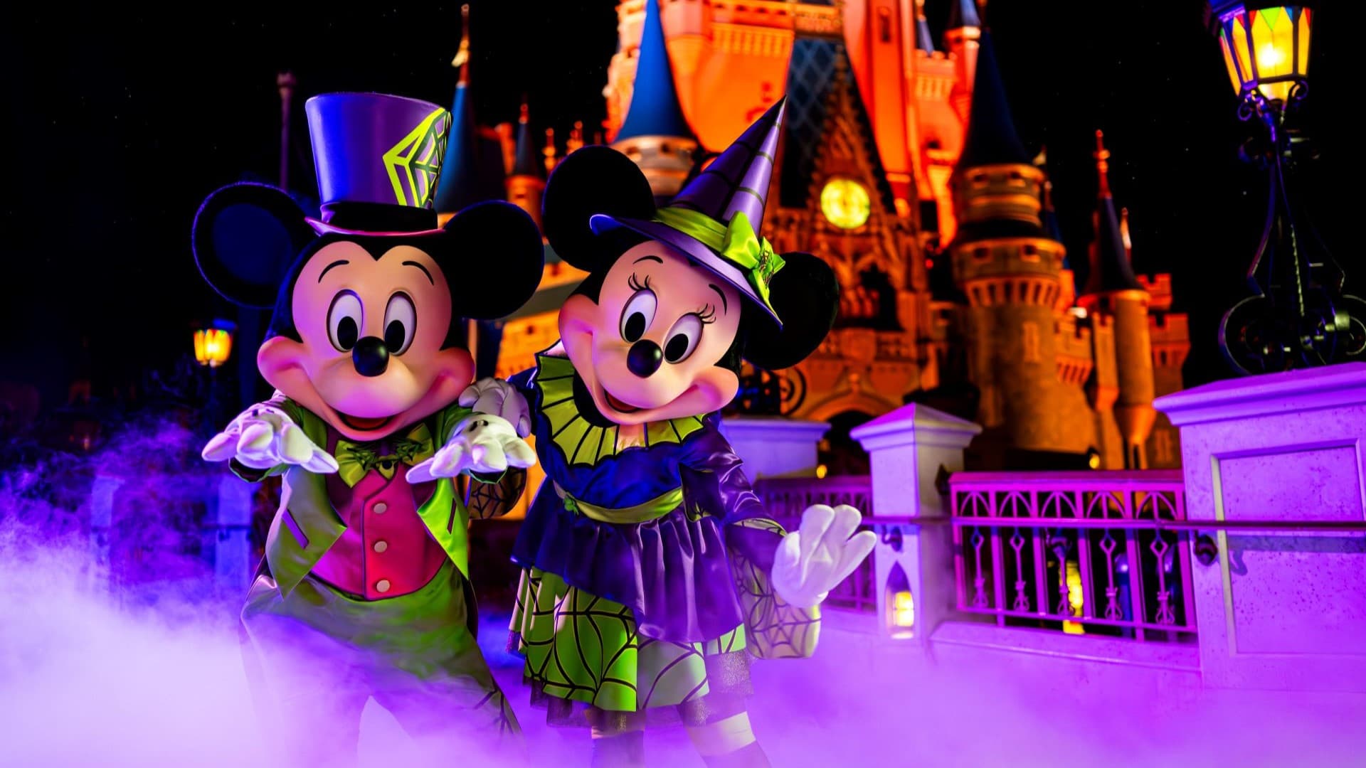 Personajes en Mickey’s Not-So-Scary Halloween Party 2025