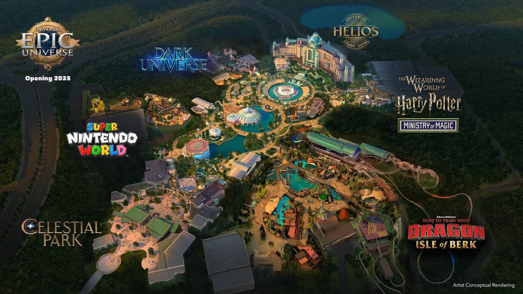 Explora los mundos increíbles de Universal Epic Universe